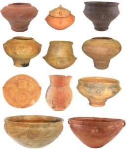 The archaeological site Isaiia - Balta Popii (Iași County). Precucuteni pottery.