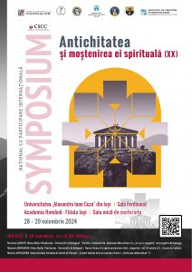 Simpozionul „Antichitatea și moștenirea ei spirituală” (ediția a XX-a)