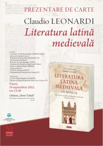 Prezentare de carte: “Literatura latină medievală. Un manual”